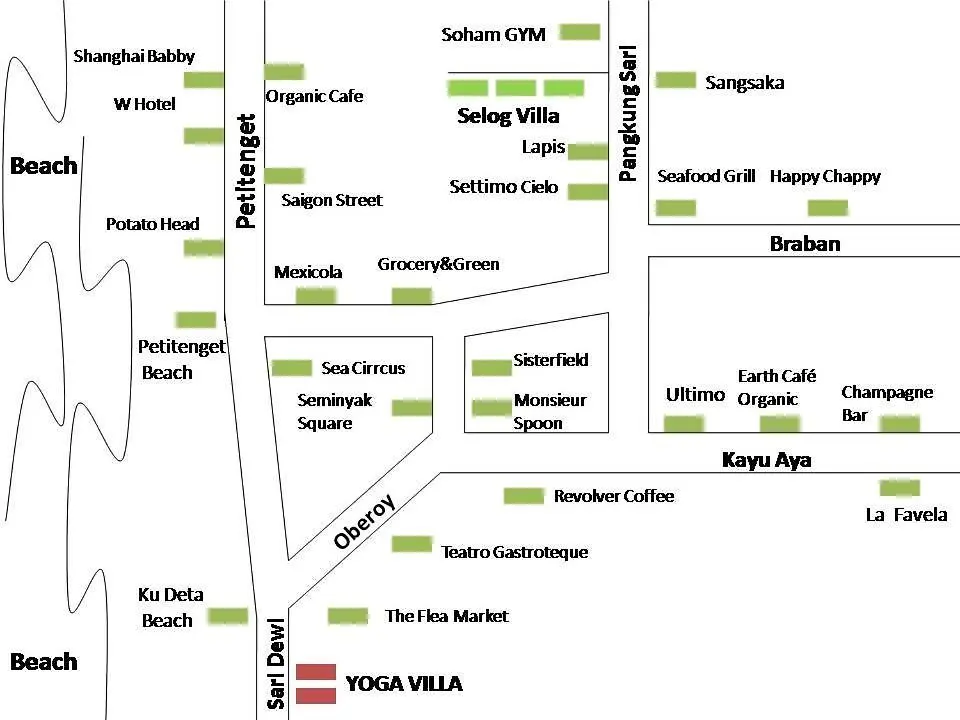 2Br Villa Central Seminyak,50 M Walk To The Beach 0*, Seminyak (Bali)